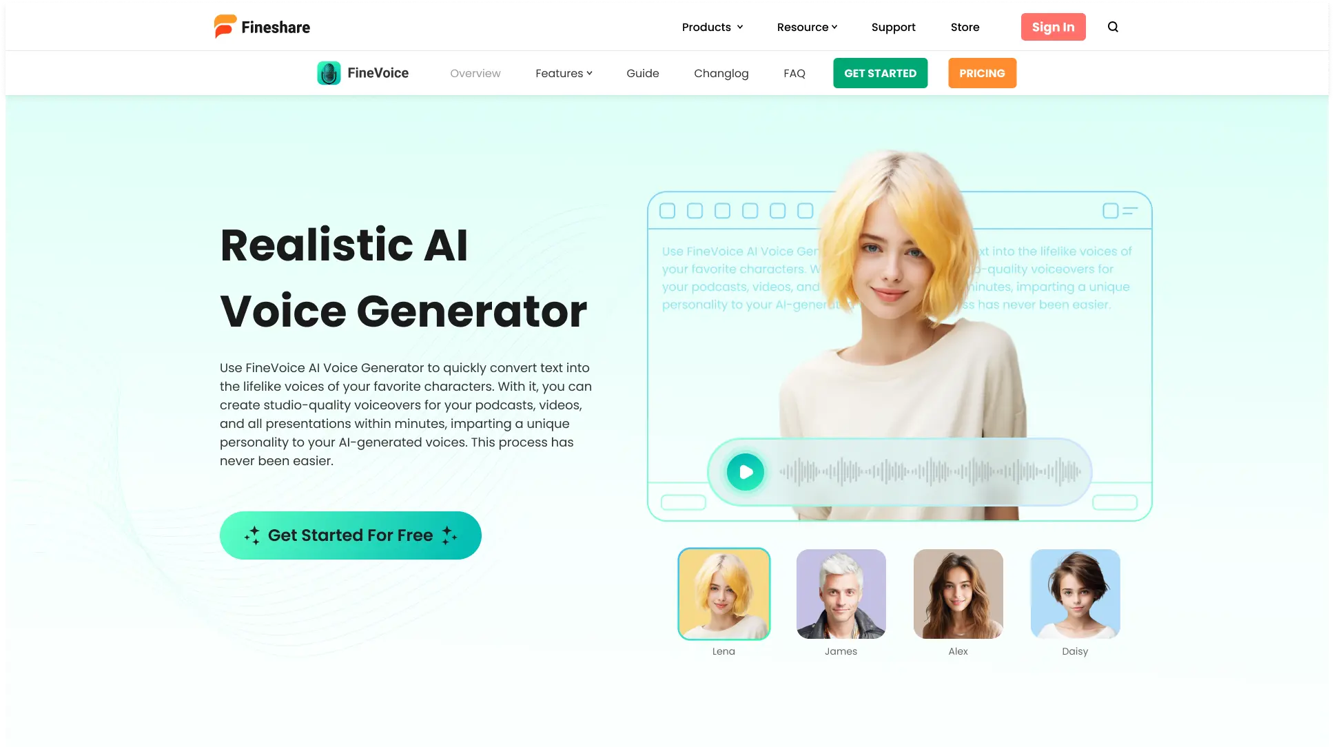 Ai voice generator