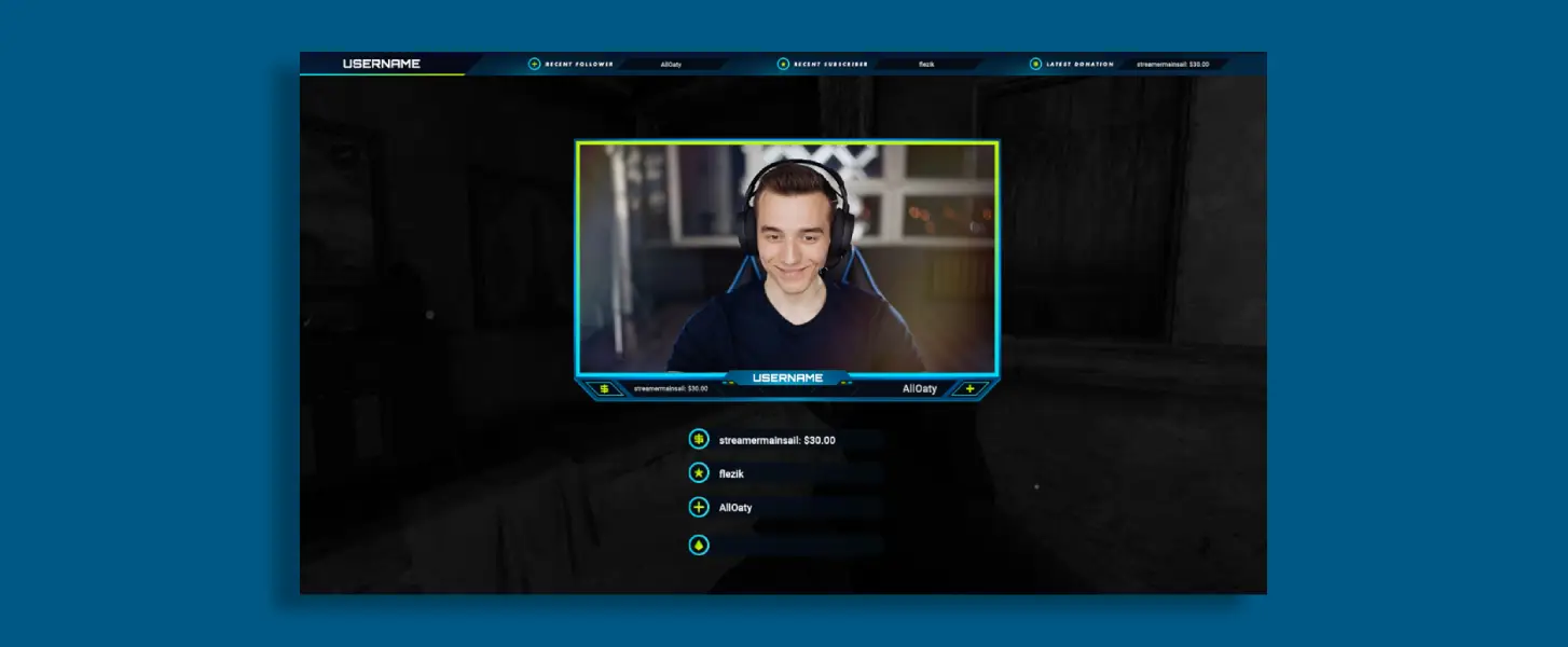 How to Add Webcam Overlay & Border for Video Calls/Stream - FineShare
