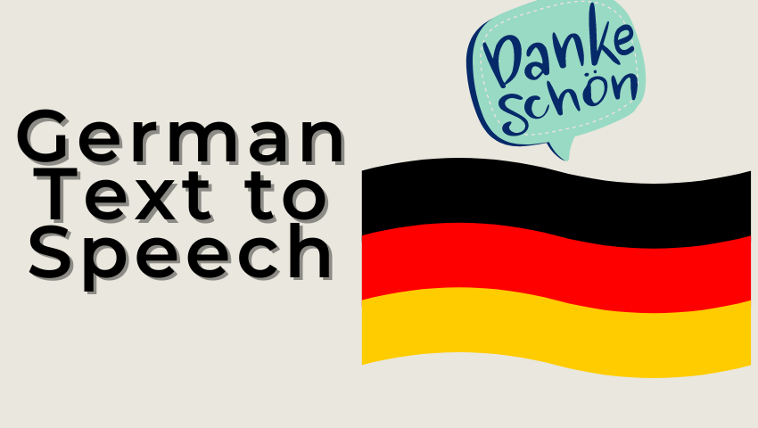 speech to text german