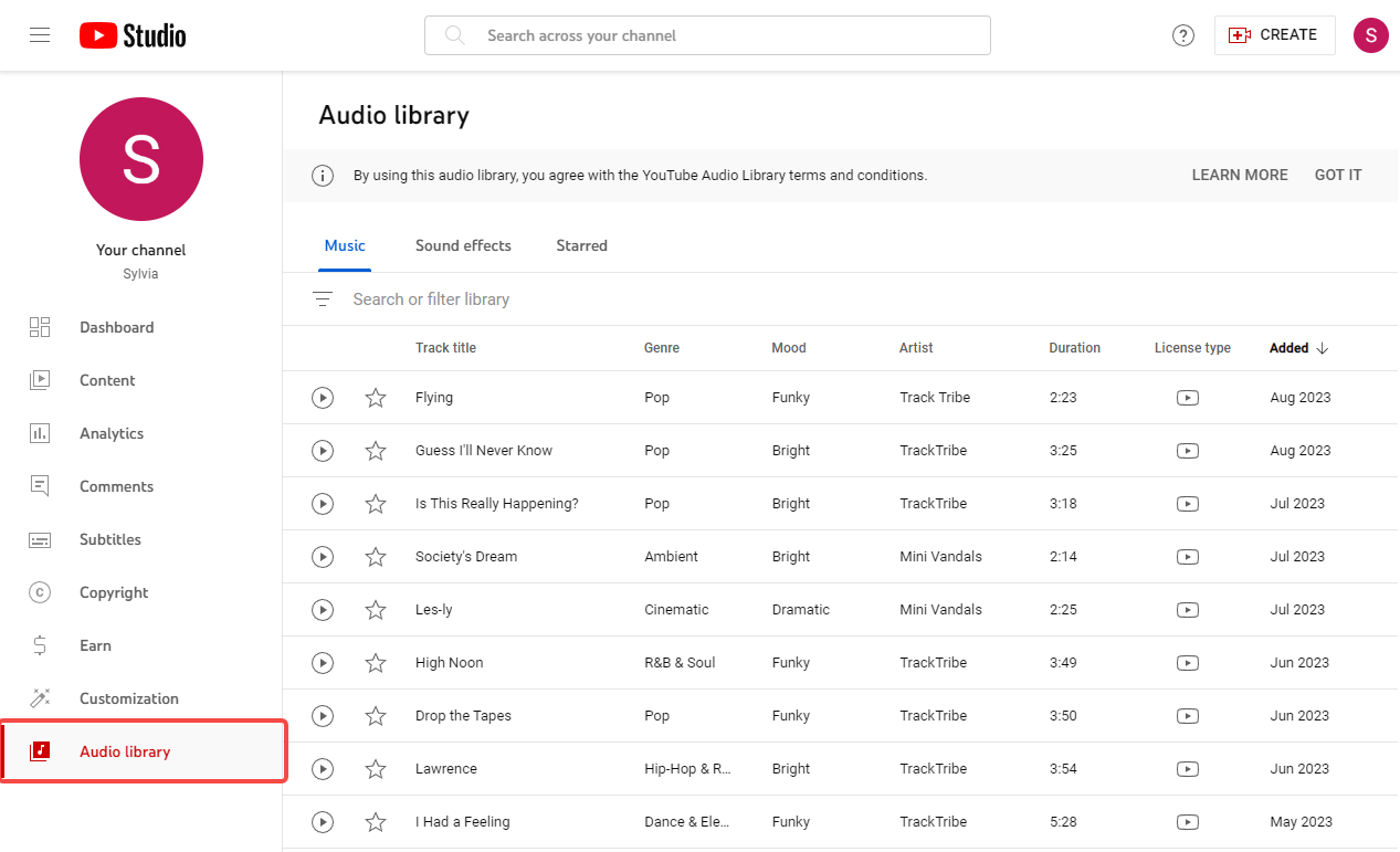 Audio Library: How To Access And Use It In 2023