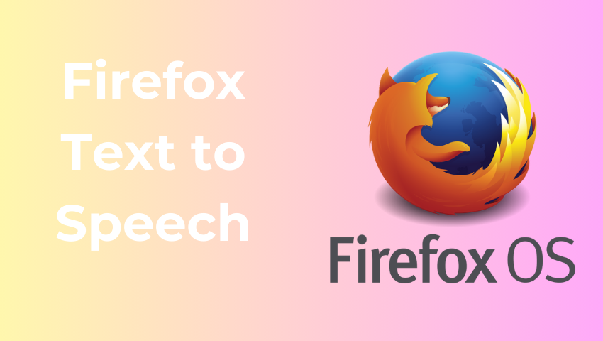 speech to text for firefox