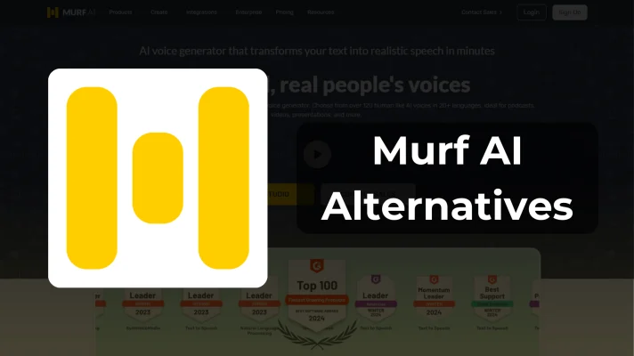 2024’s 10 Best Murf AI Alternatives for Voiceovers