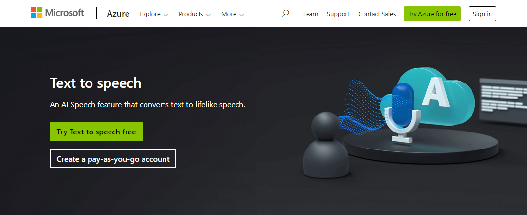 Microsoft Azure Text to Speech